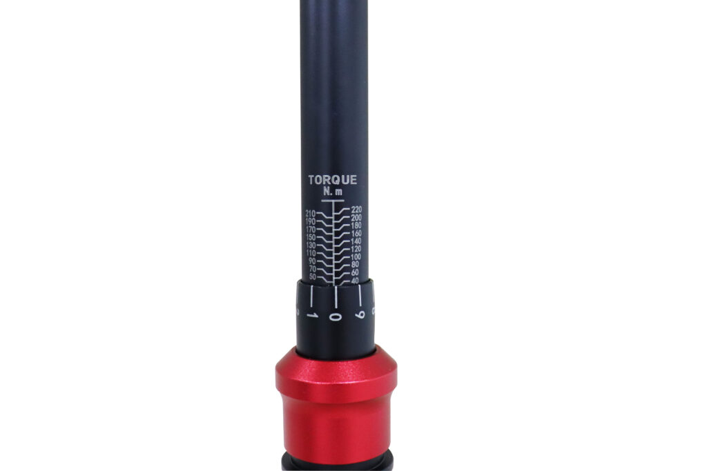 Torquimetro de estalo 1/2’’ torque 40 a 220NM